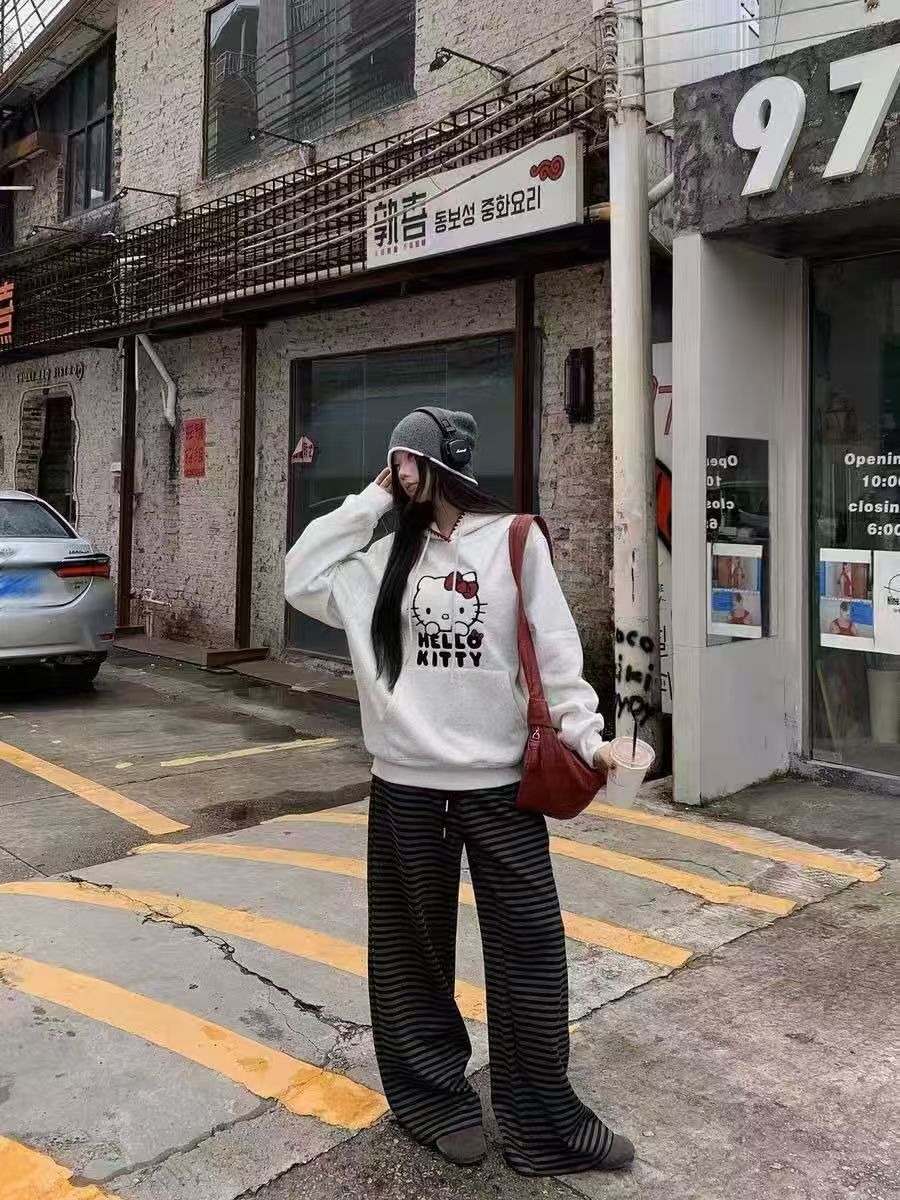 E【419-580温柔气质时尚小众减龄显瘦百搭慵懒风毛针织衫