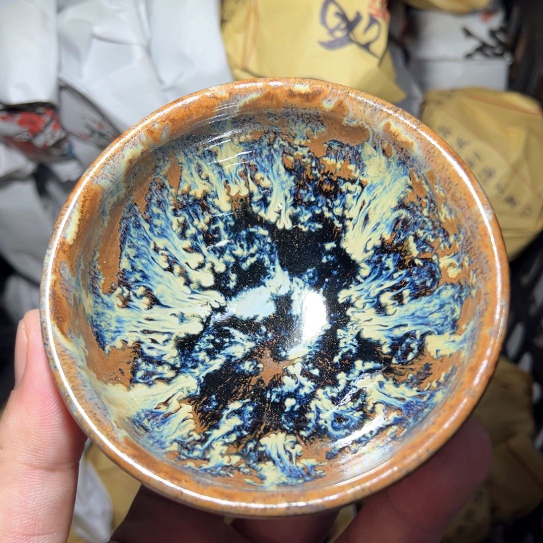 茶盏建盏手握泡茶主人杯