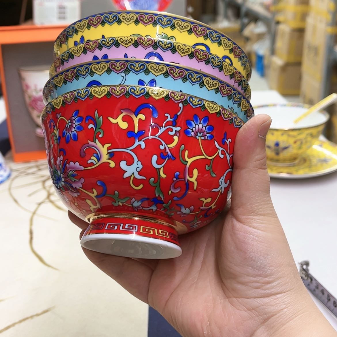 【闪购商品】珐琅5英寸4混。。。。。。