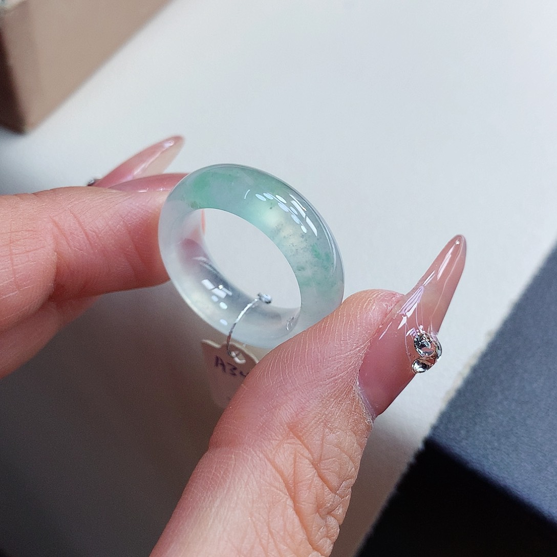 翡翠戒指未镶嵌15号