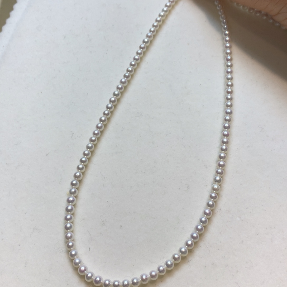 淡水珍珠颈饰银S925镶嵌