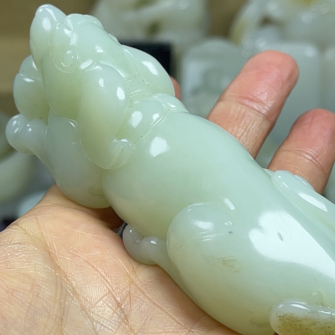 树***歌和田玉（糖玉）未镶嵌挂件