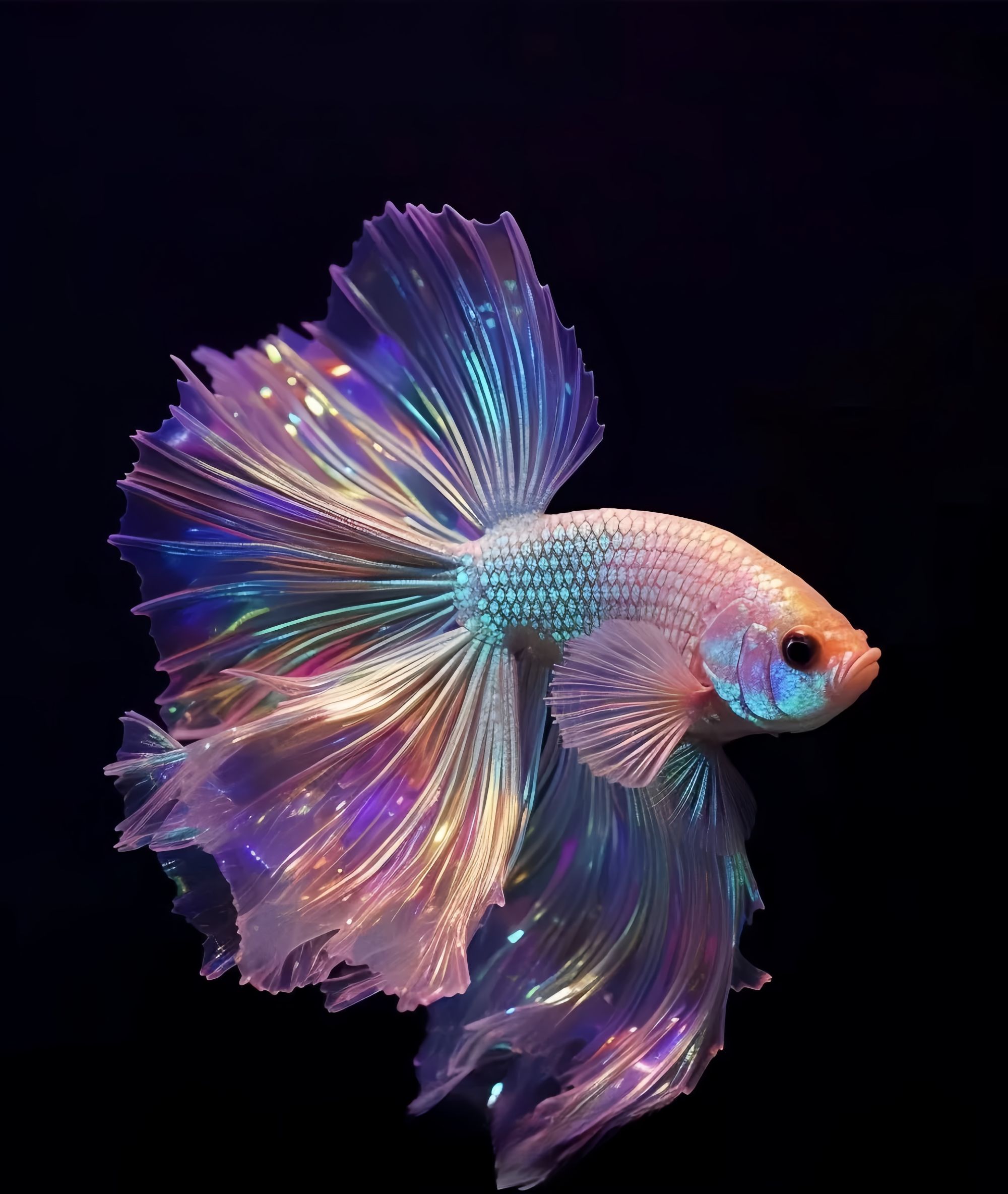 辉杨水族直播间精品泰国斗鱼小型热带观赏鱼（随机送）