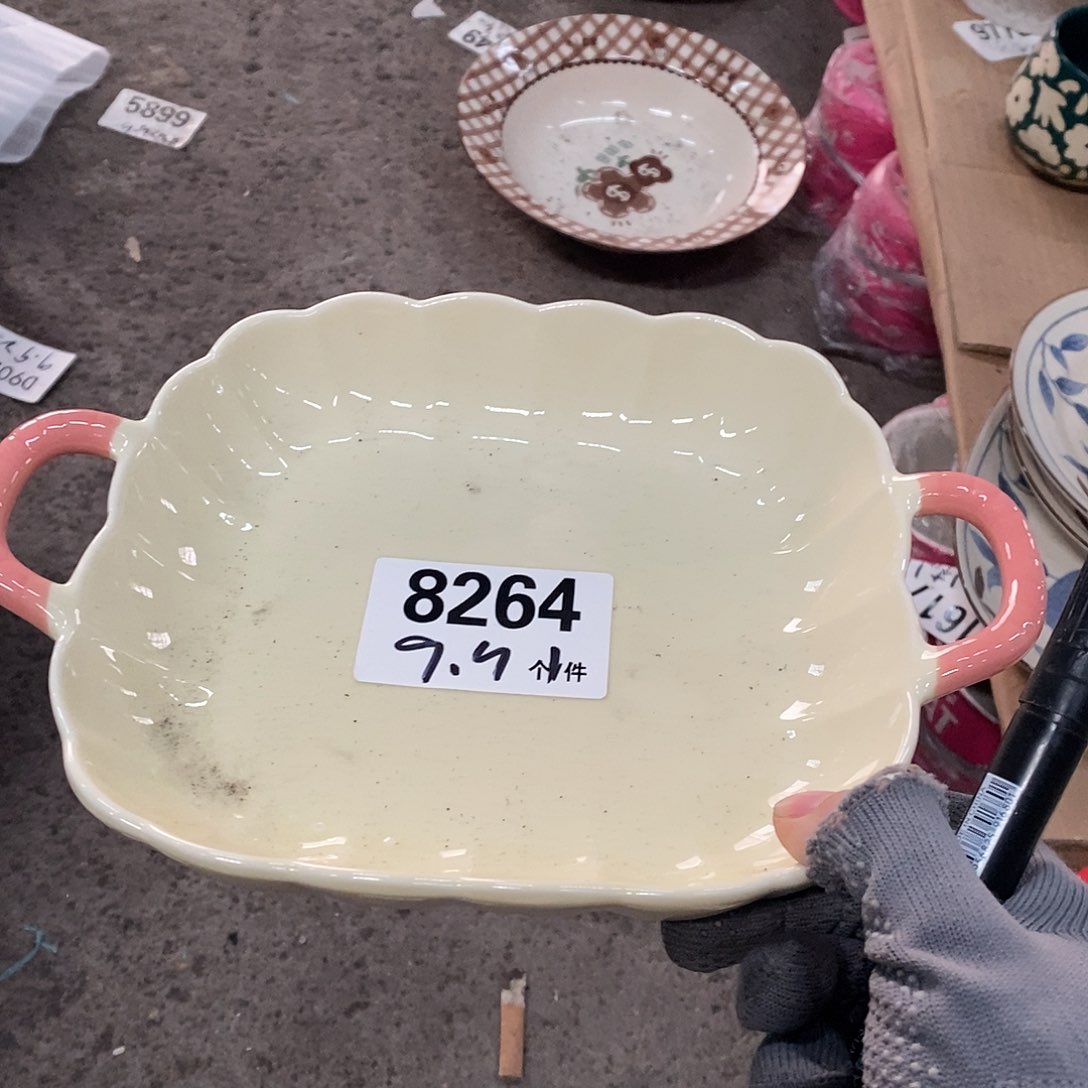 搪瓷我外贸陶瓷微瑕8264