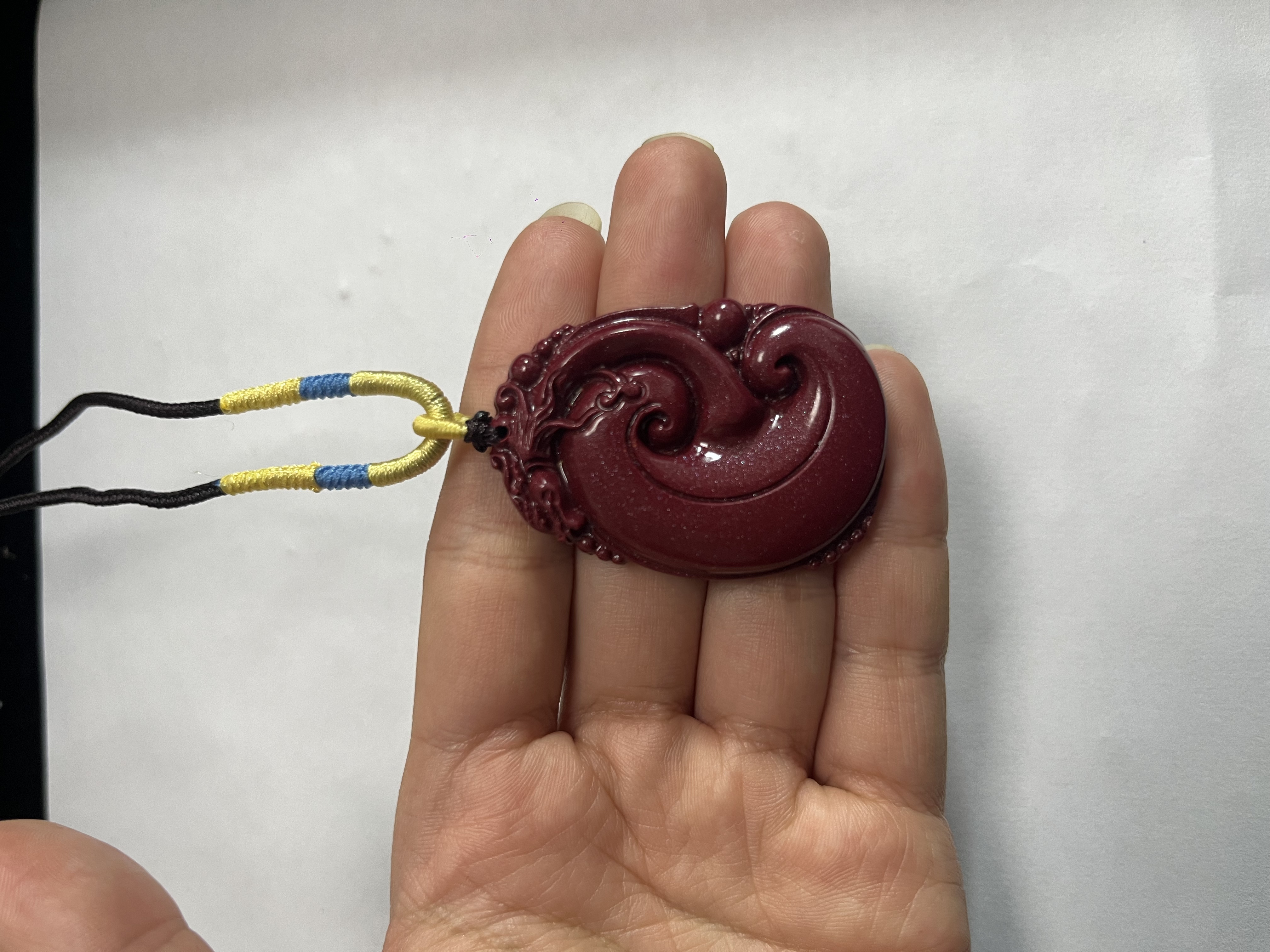 含辰砂工艺品（小何严选珠宝）朱砂如意多样性发一件