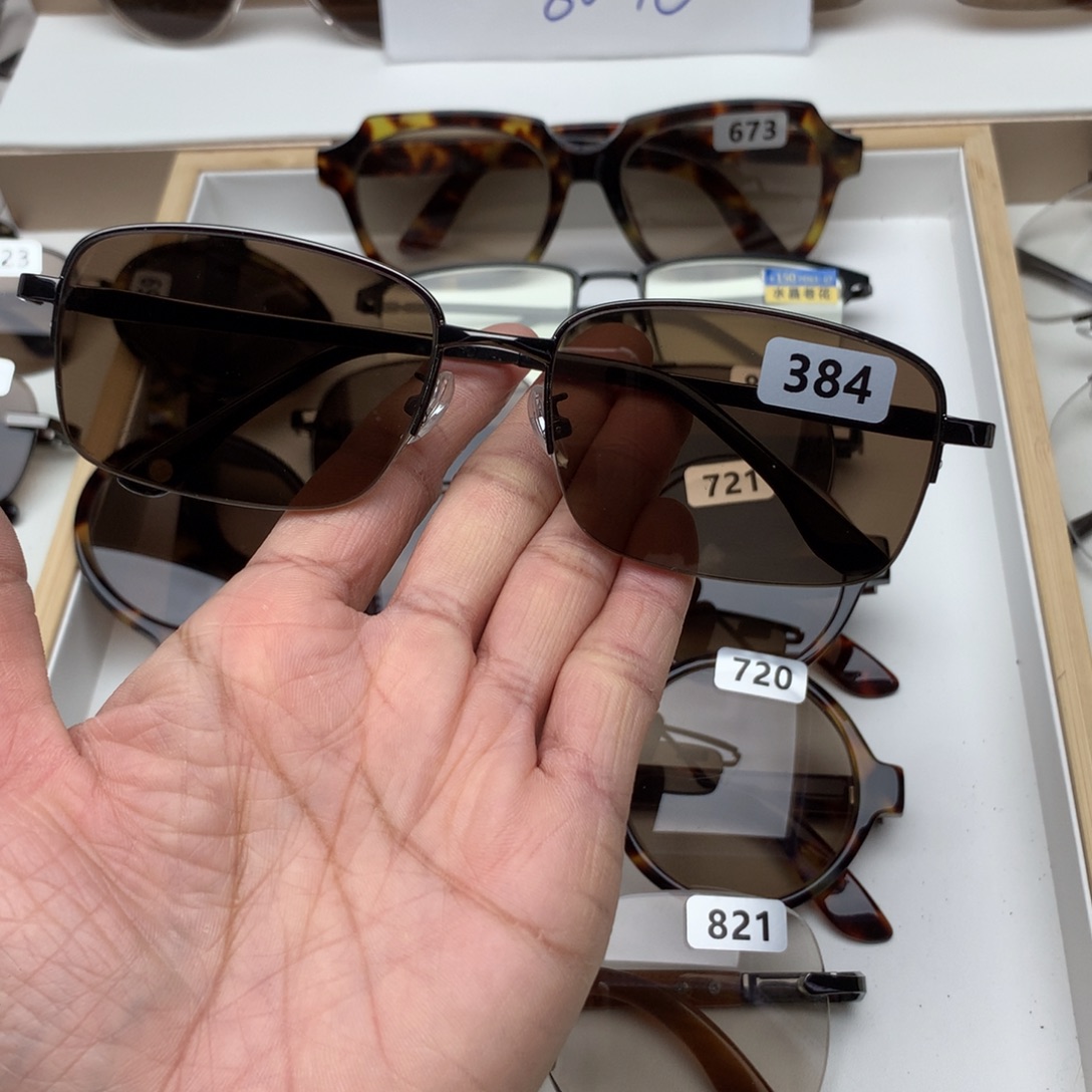 分体款半框眼镜384