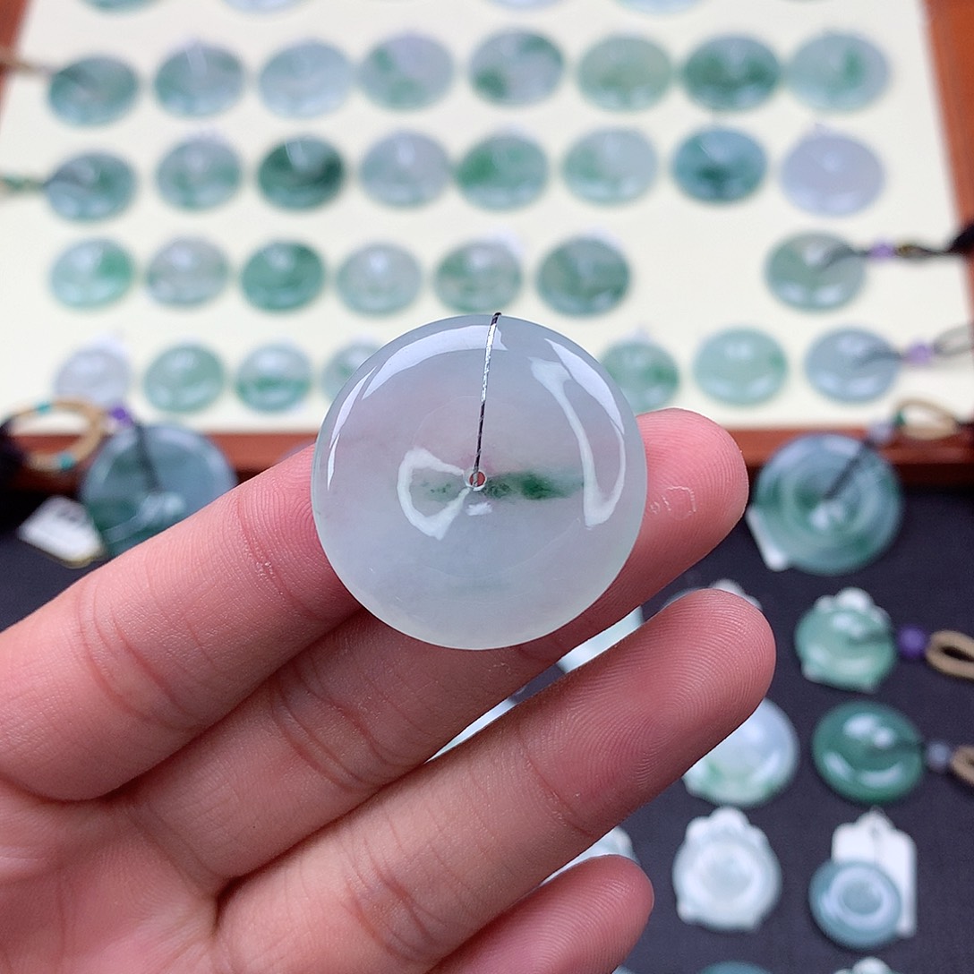 颈饰未镶嵌翡翠11 尺寸29.2-5.2