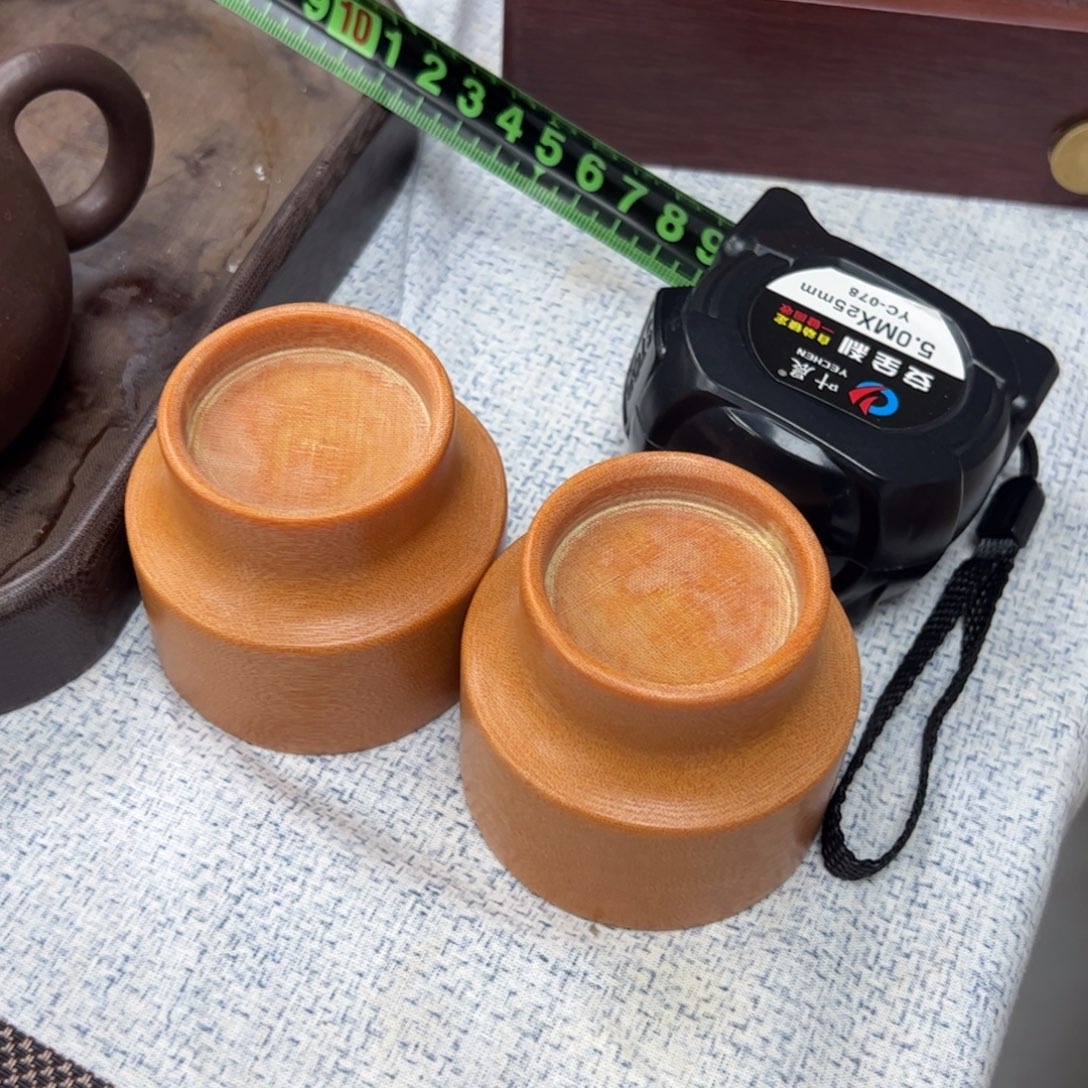 º***大橙金盖置素2个盘精工纯打磨无油无漆无蜡