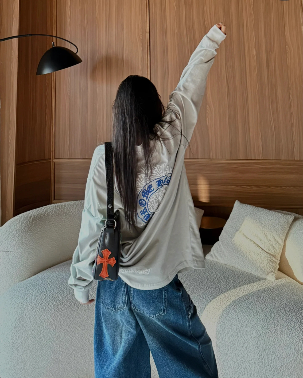 克克秋冬经典高定宽松显瘦慵懒风百搭韩版潮流男女同款卫衣