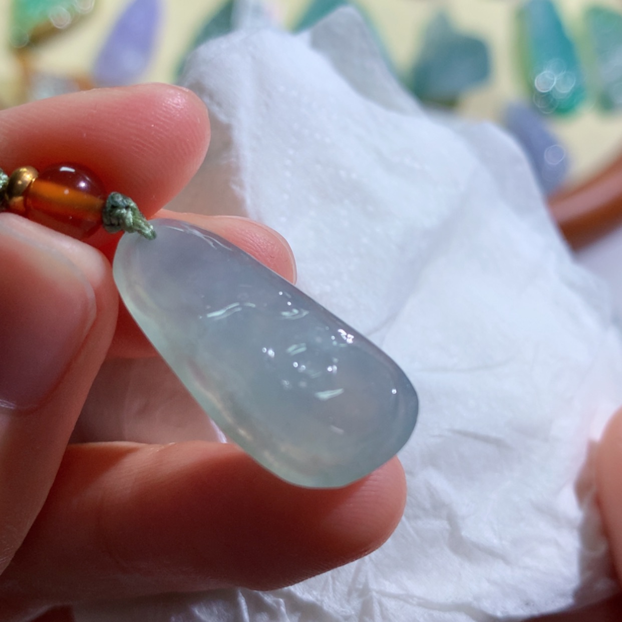 【闪购商品】翡翠吊坠(不含链)未镶嵌 1885