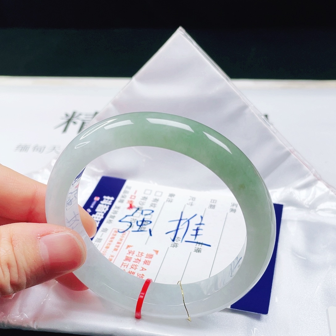翡翠未镶嵌手镯59➕圈口