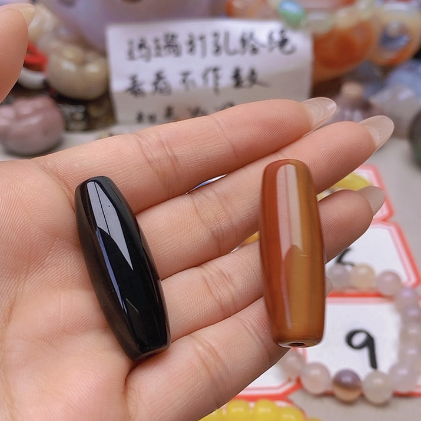 【闪购商品】未镶嵌玛瑙/玉髓珠宝半成品P****o