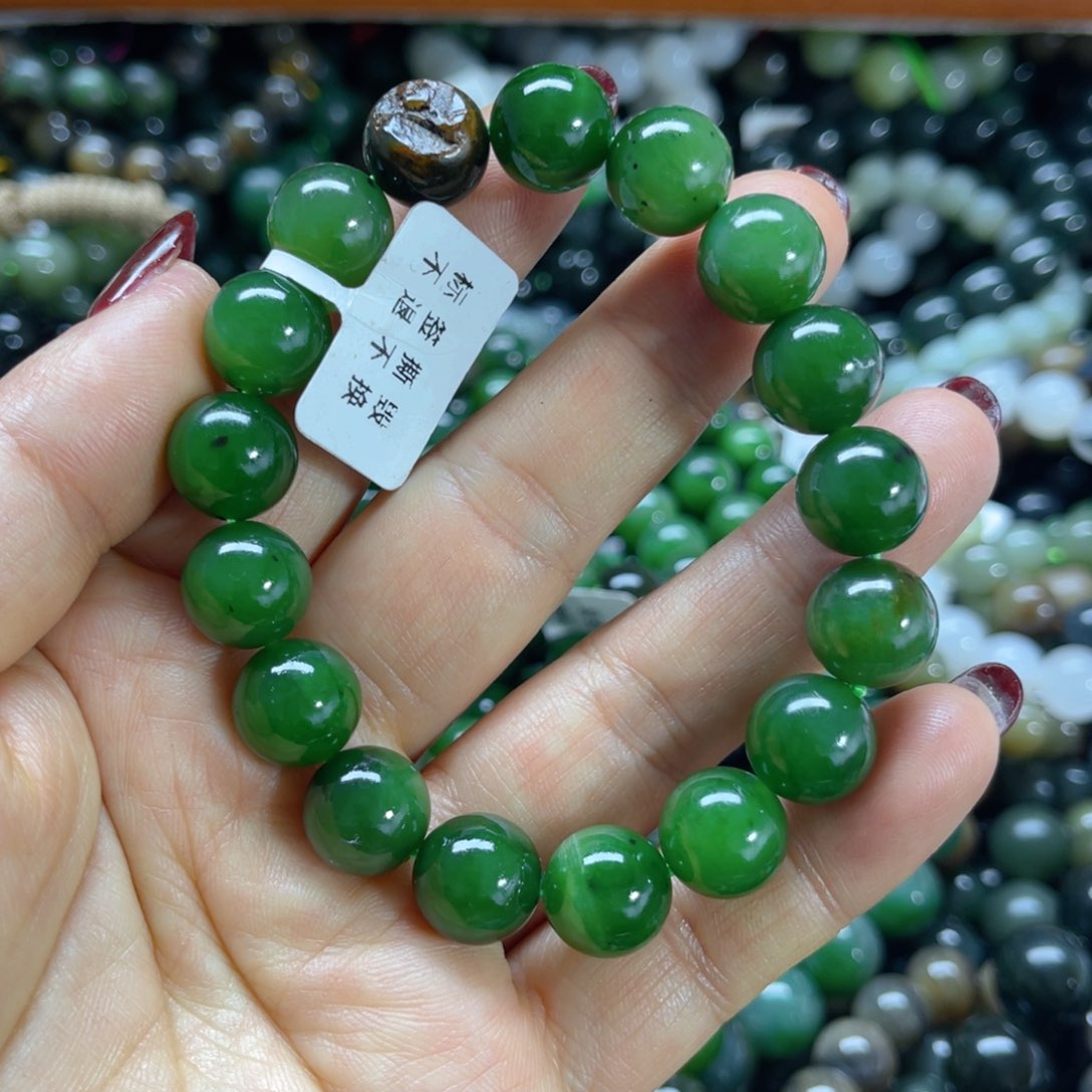 未镶嵌手串和田玉