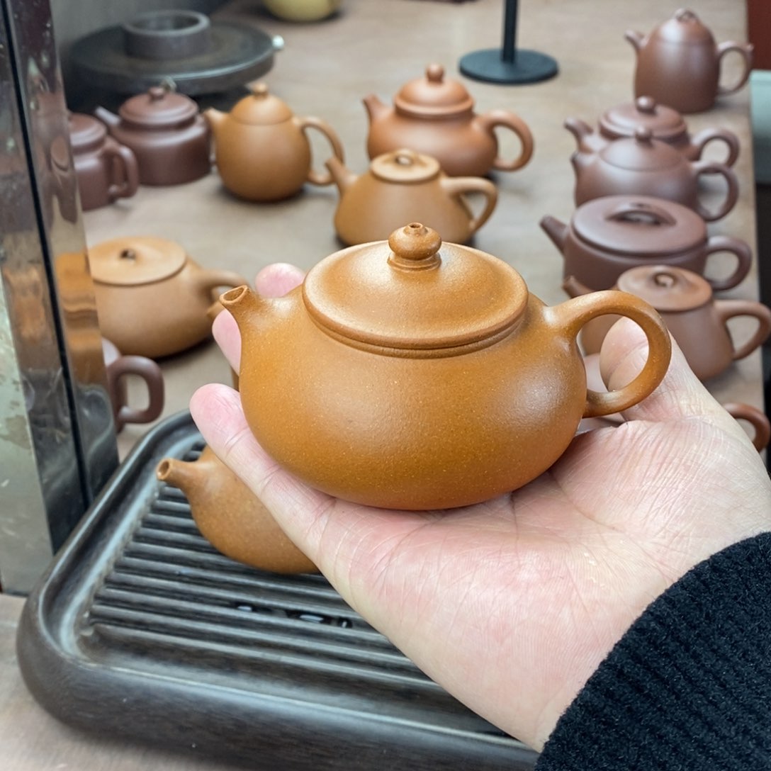 紫砂茶壶晓*紫砂壶寒江