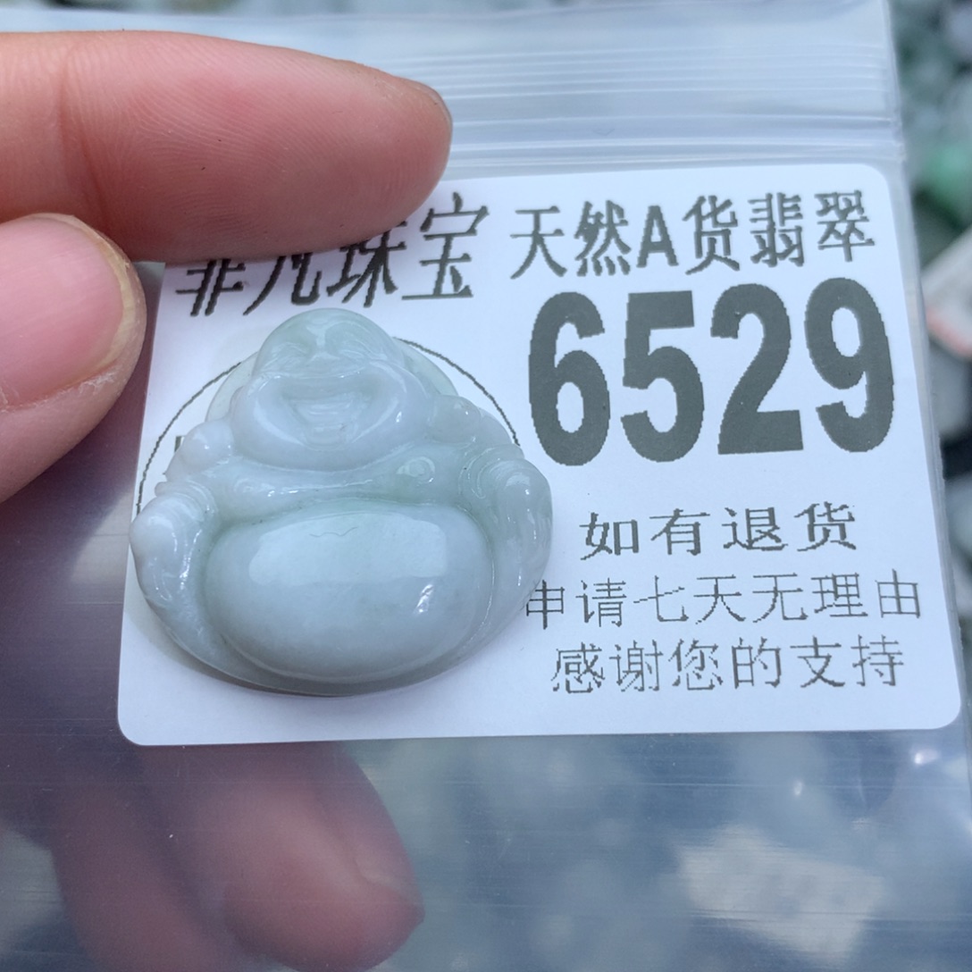 翡翠颈饰未镶嵌6529。