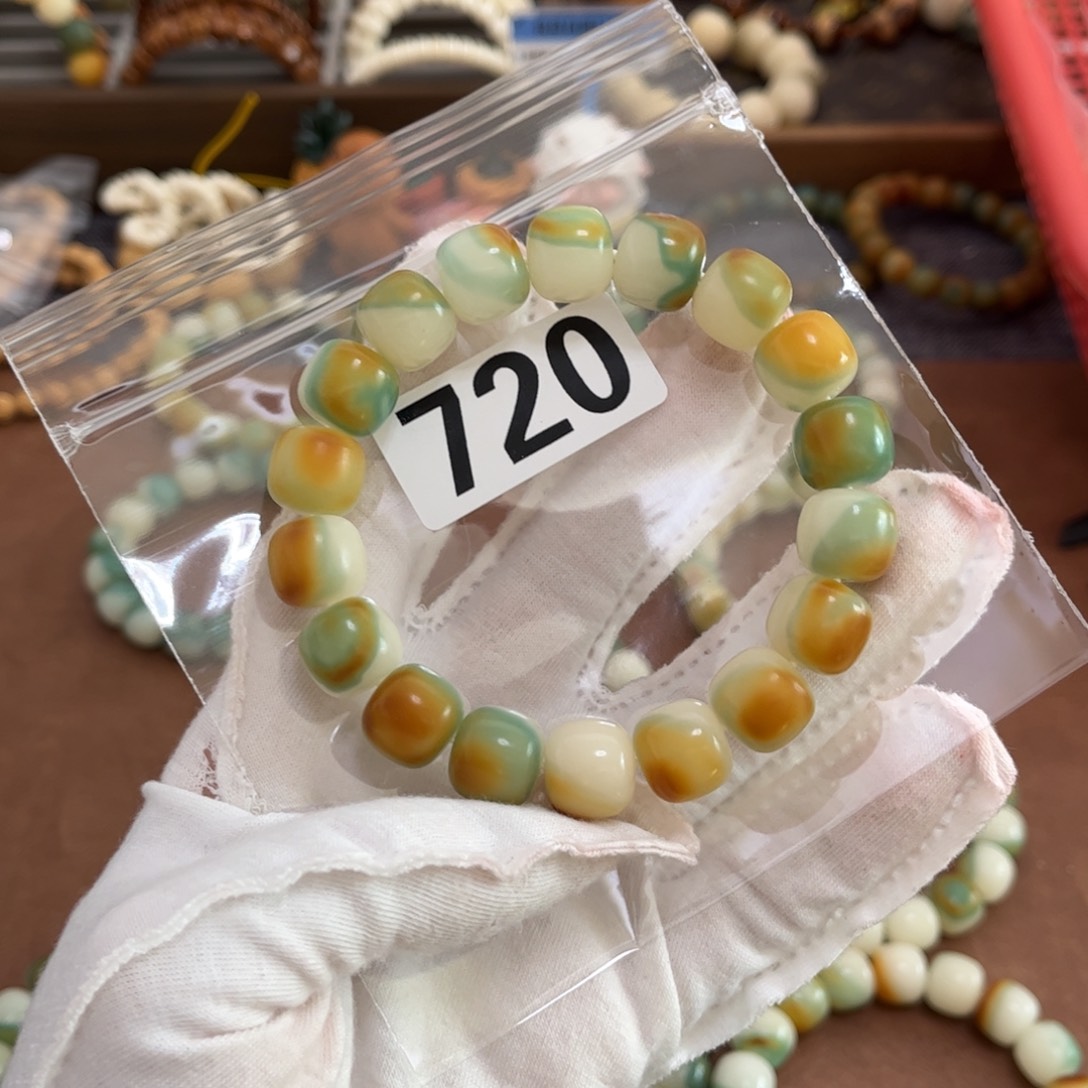 白玉菩提手串720干磨眼睛