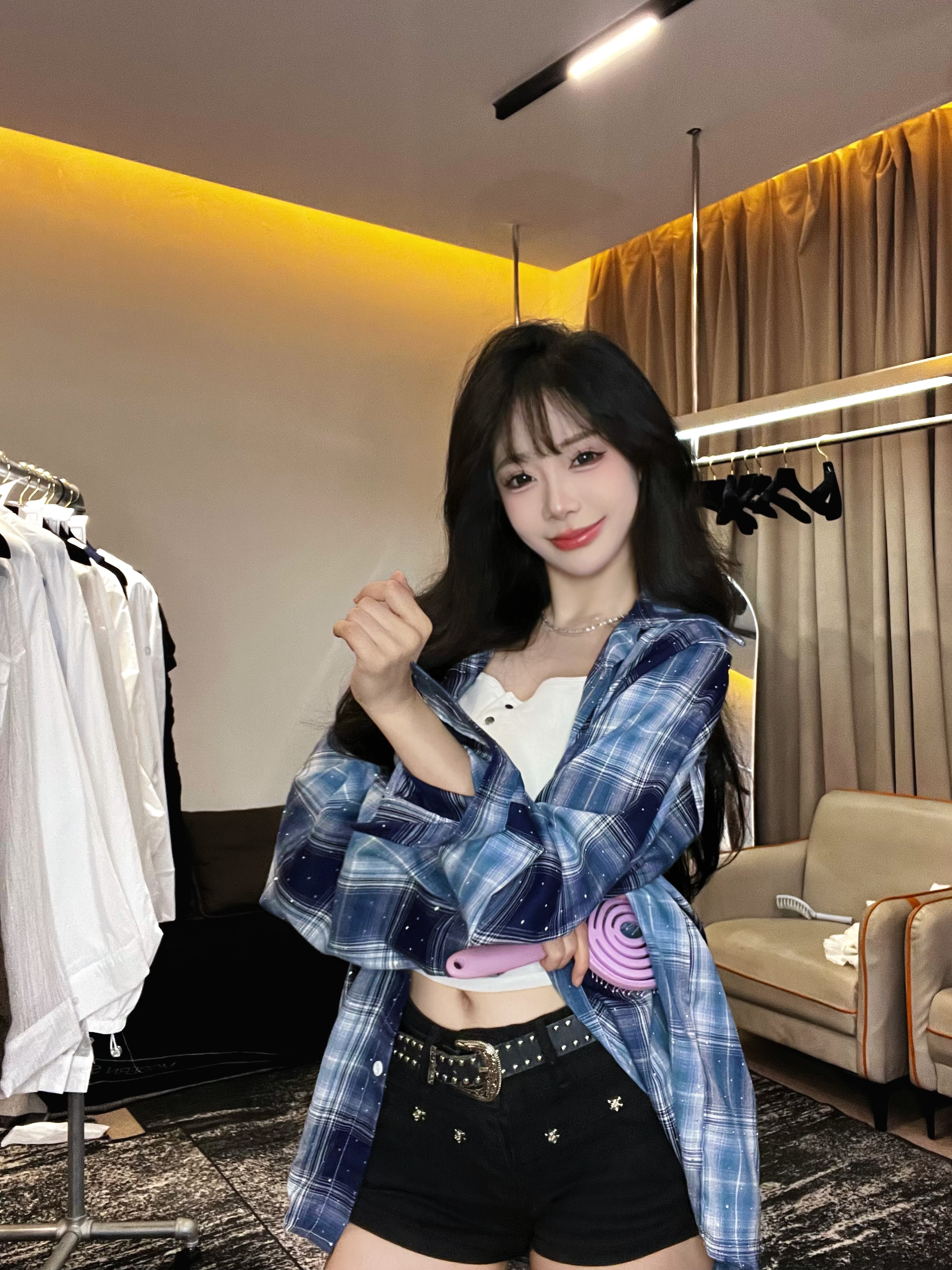 Yan-051~100显瘦长袖防晒修身高级百搭不规则小众ins