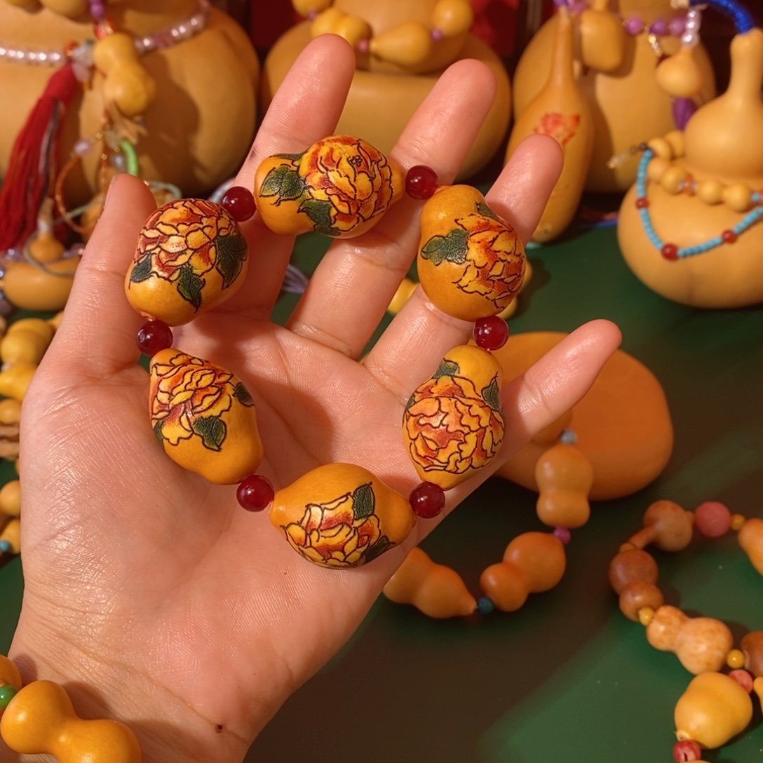 榴*葫芦老皮葫芦手串葫芦墨客