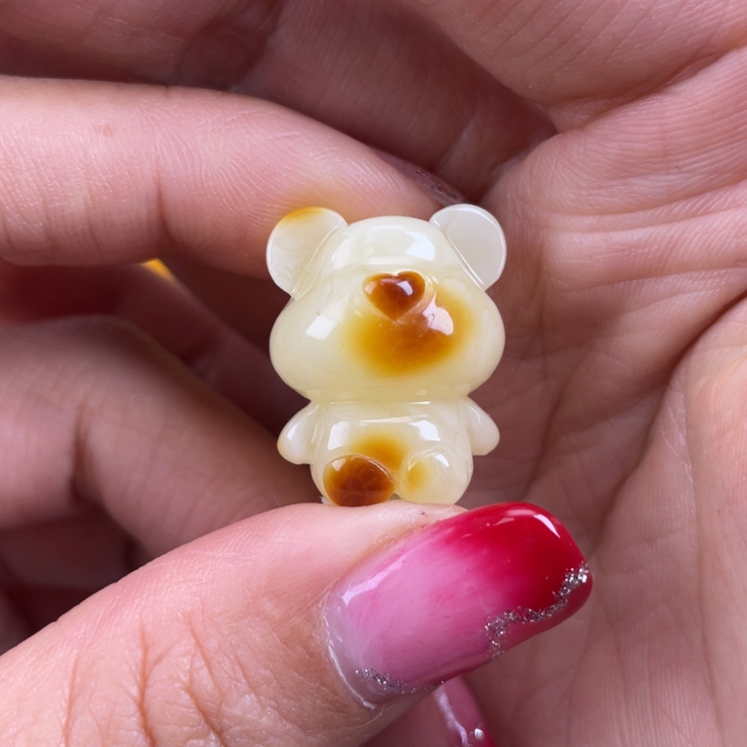 琥珀裸石未镶嵌蜜蜡