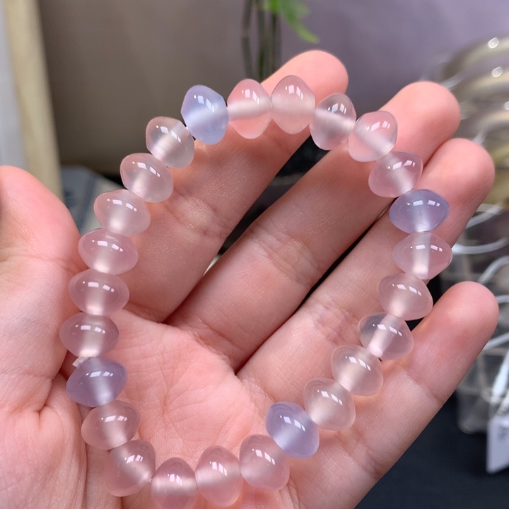 袅***烟玛瑙/玉髓未镶嵌手镯