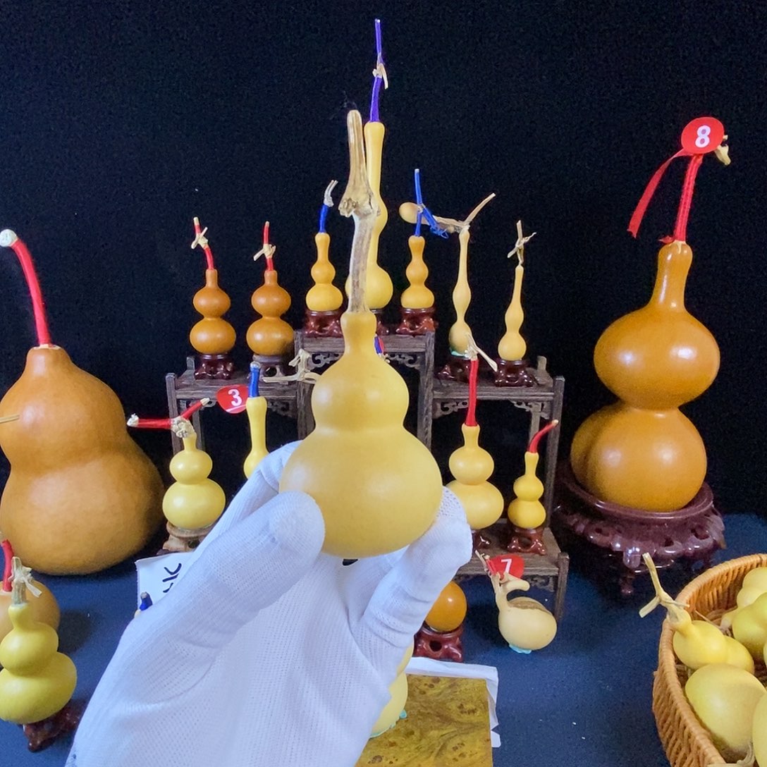 葫芦手把件，一物一拍。