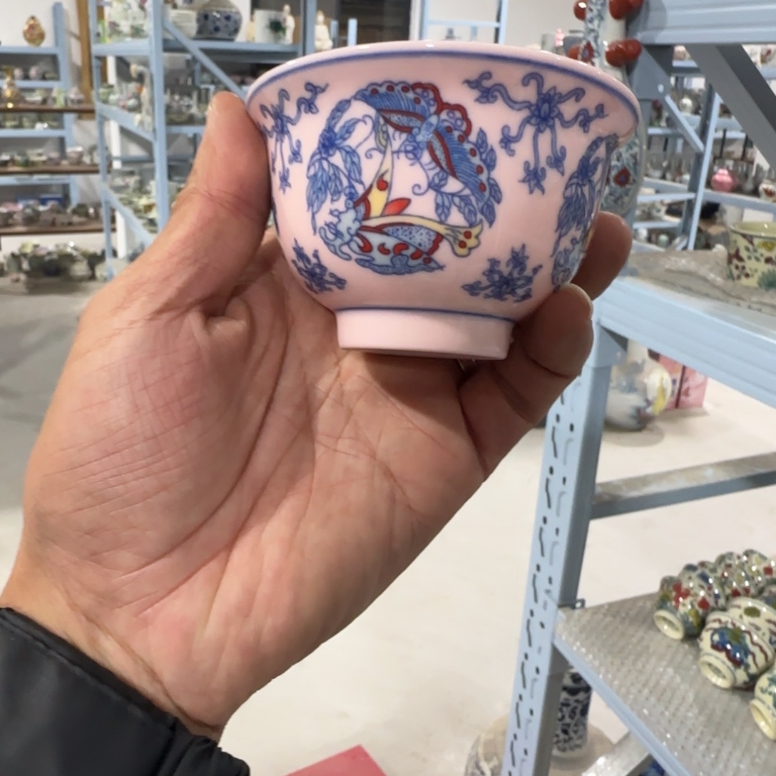 陶其他手绘瓷器，手绘茶具