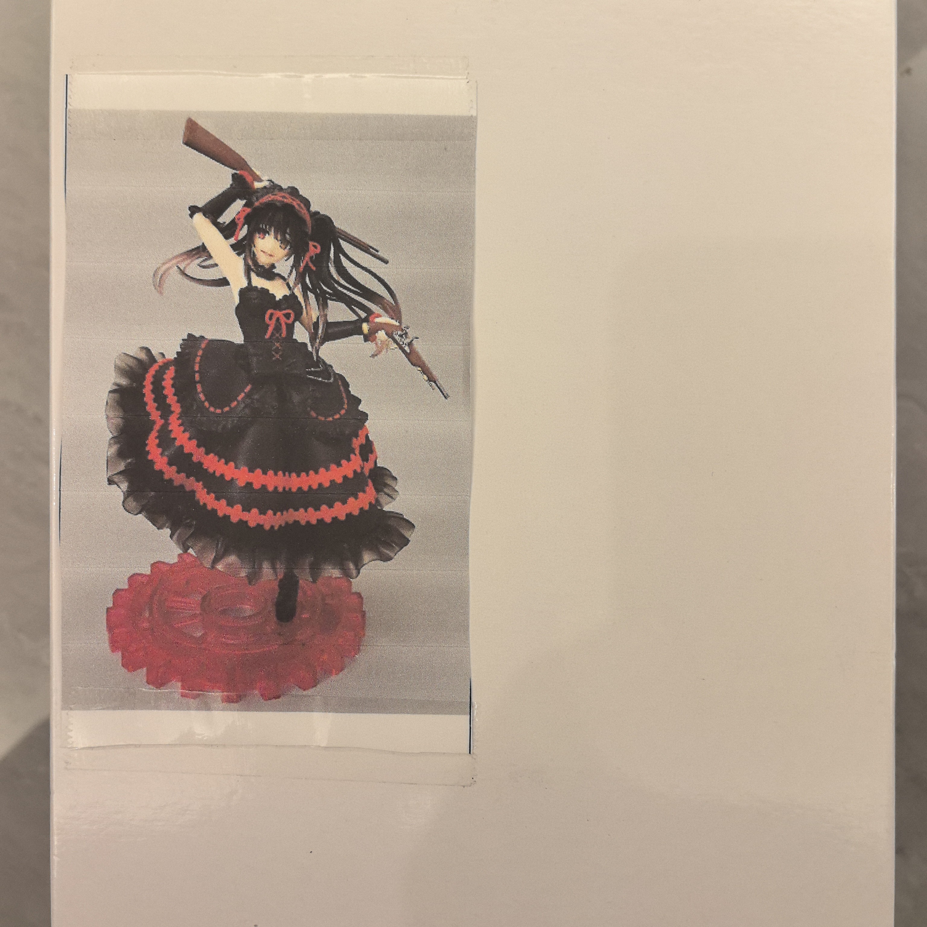 刻刻帝狂三白盒景品手办