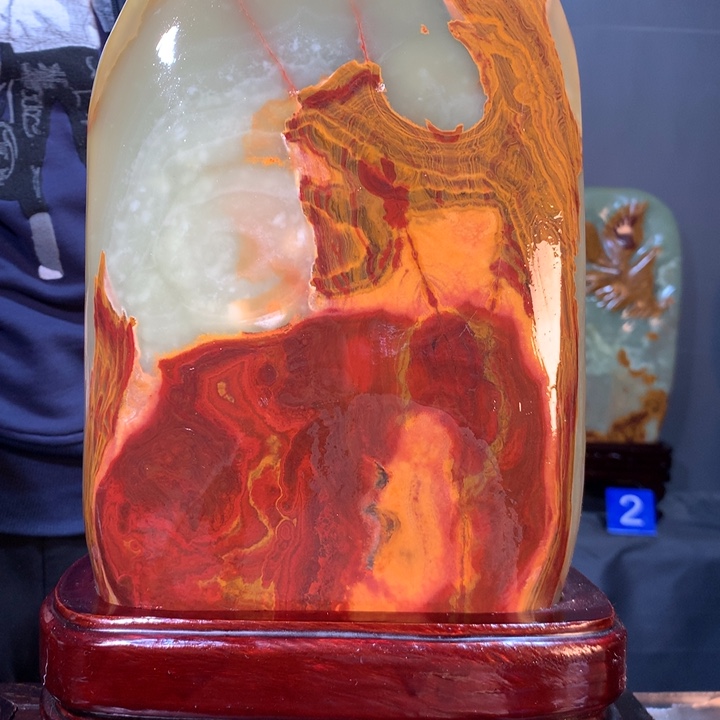 石材天然原石摆件