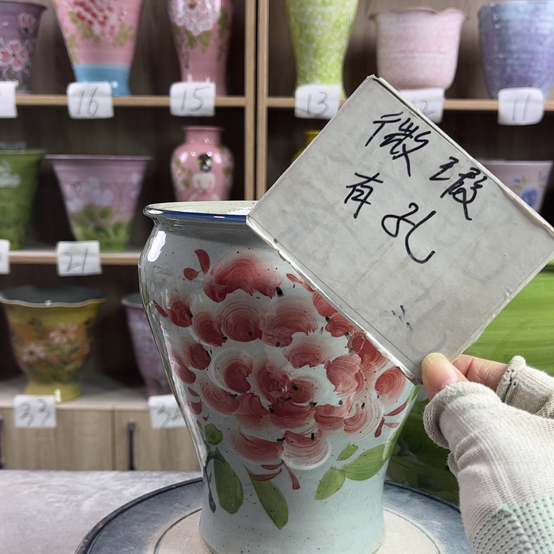 景德镇陶瓷花盆花盆