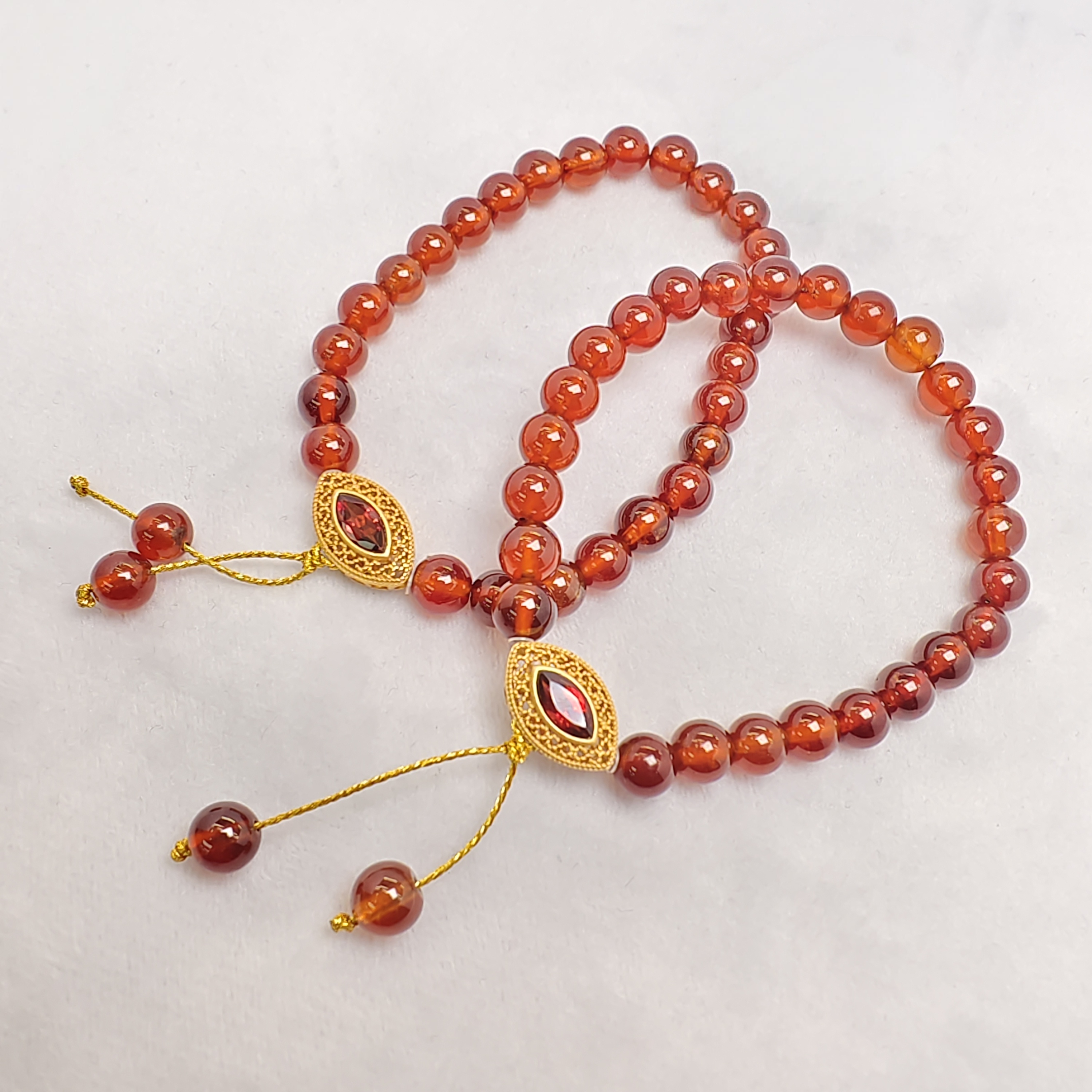 石榴石手串 S925 多样性发一件 N030602