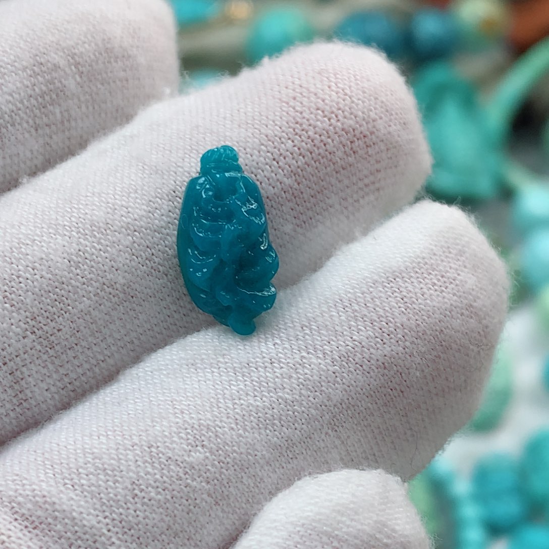 绿松石珠宝奇石未镶嵌