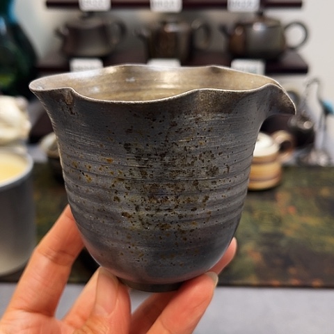 茶盏景德柴烧茶具-纯手工茶具