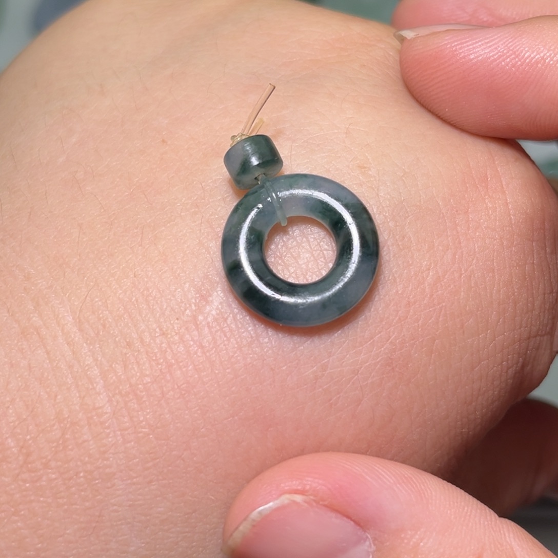 定制翡翠未镶嵌甜甜圈