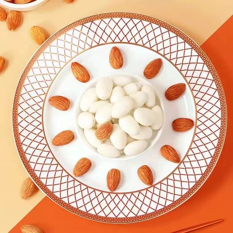 酸奶巴旦木仁看中有食欲