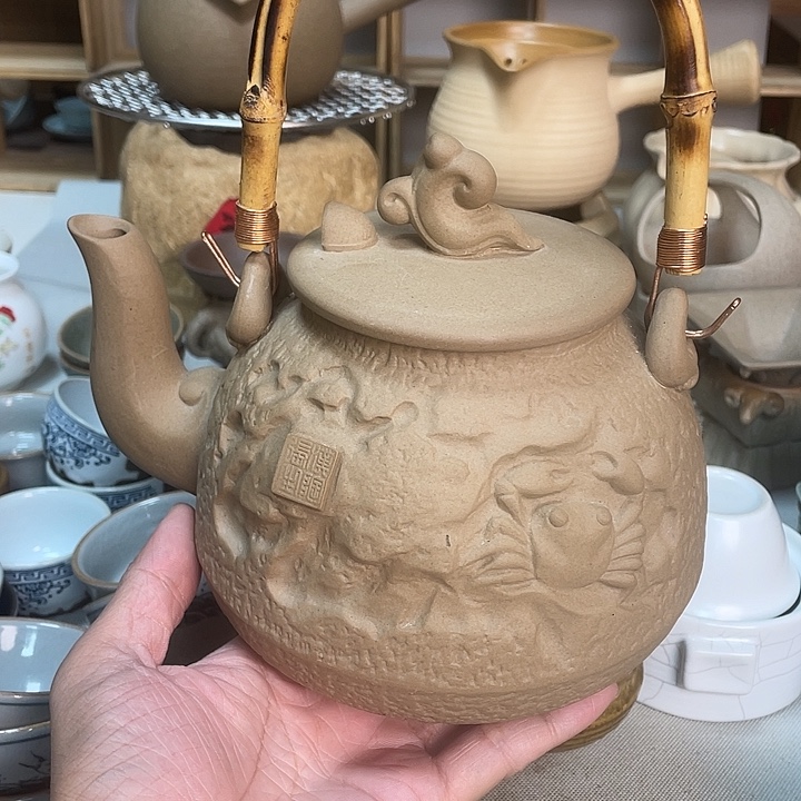 壶老段烧茶器茶具！