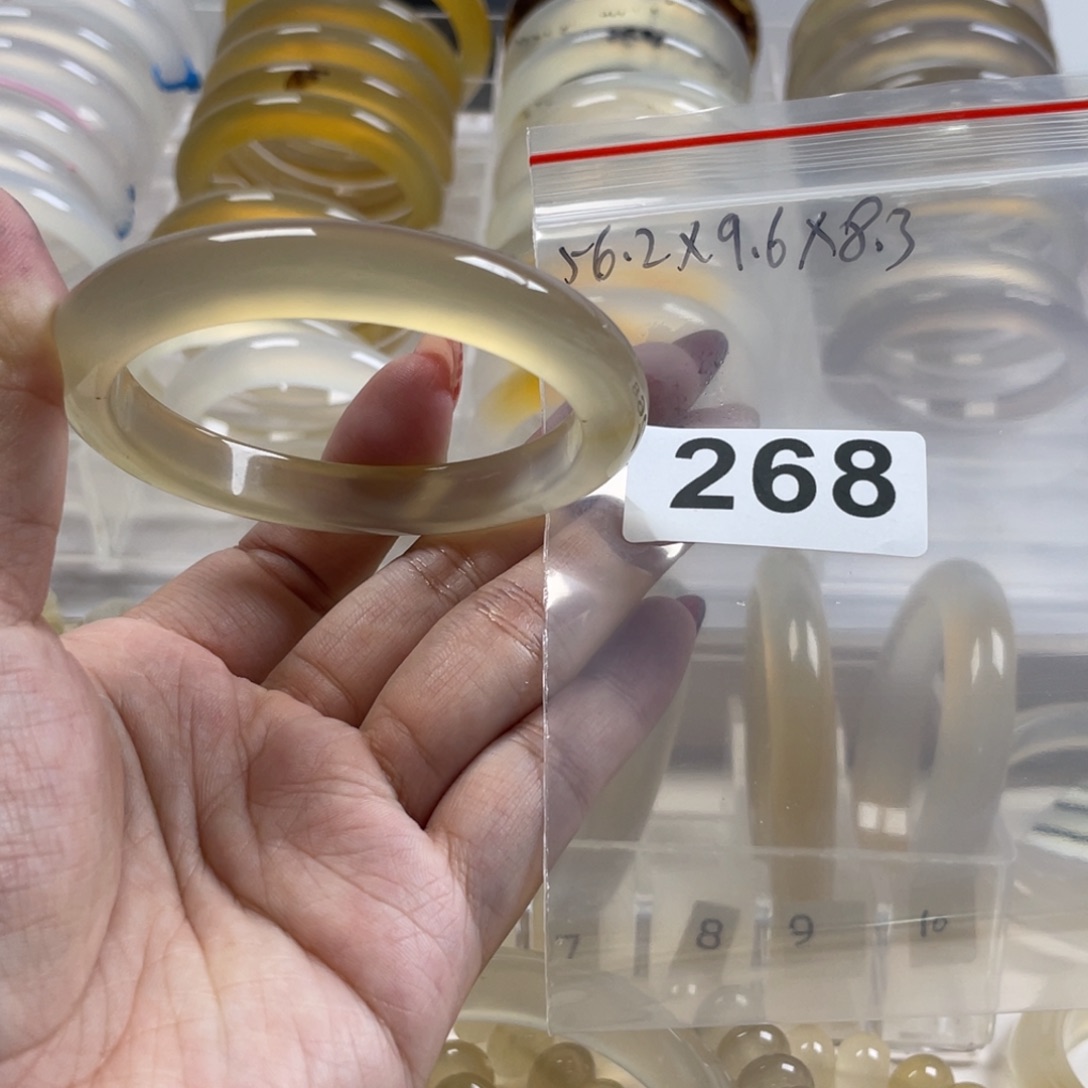 手镯玛瑙/玉髓未镶嵌乐*