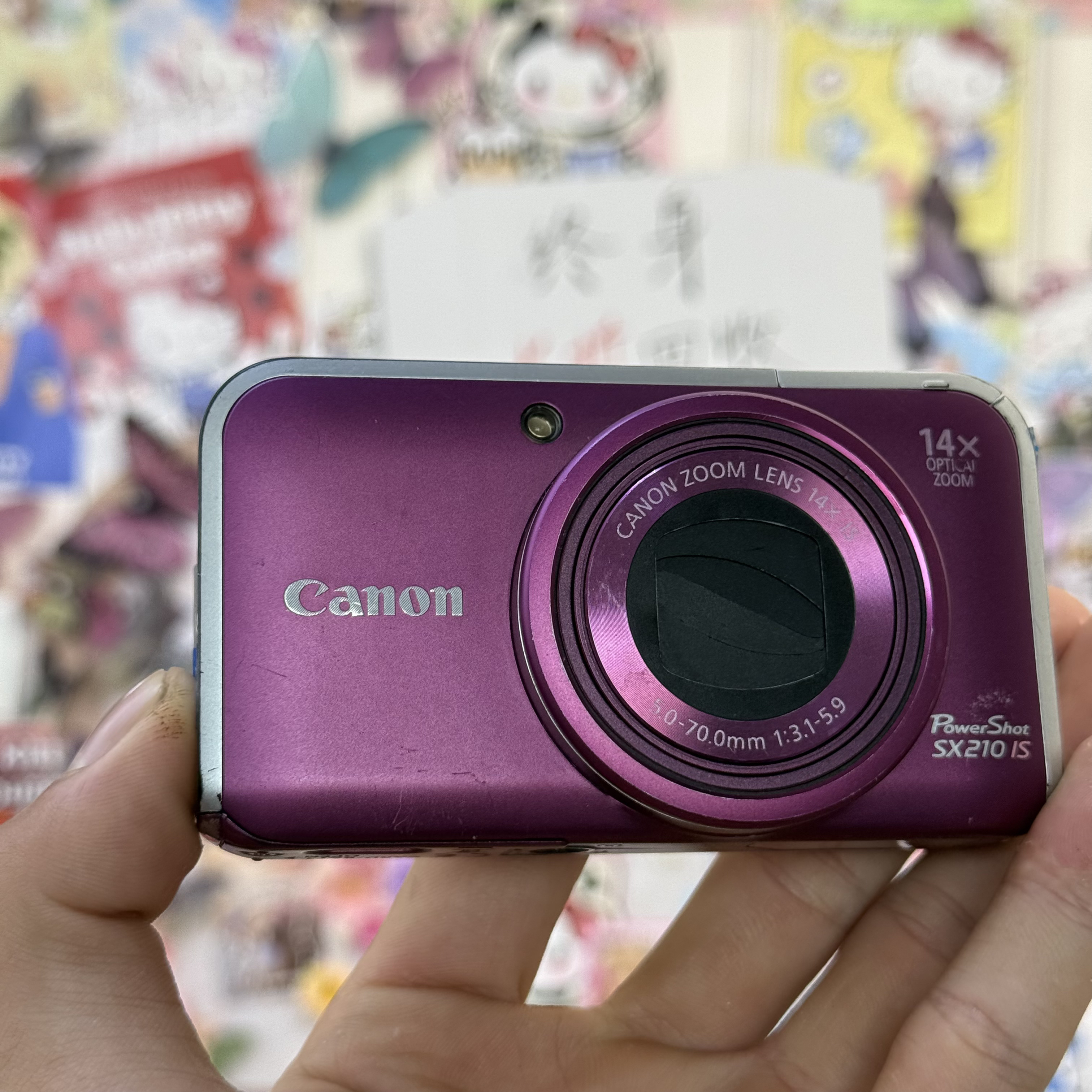 95新 Canon/佳能 SX210冷白清透人像风景演唱会拿捏人像好看