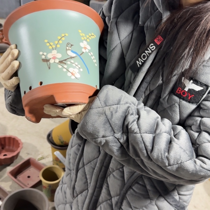 紫砂花盆紫砂花盆口径25/22