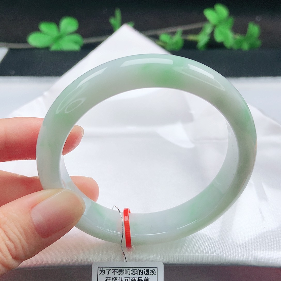 未镶嵌手镯翡翠56圈