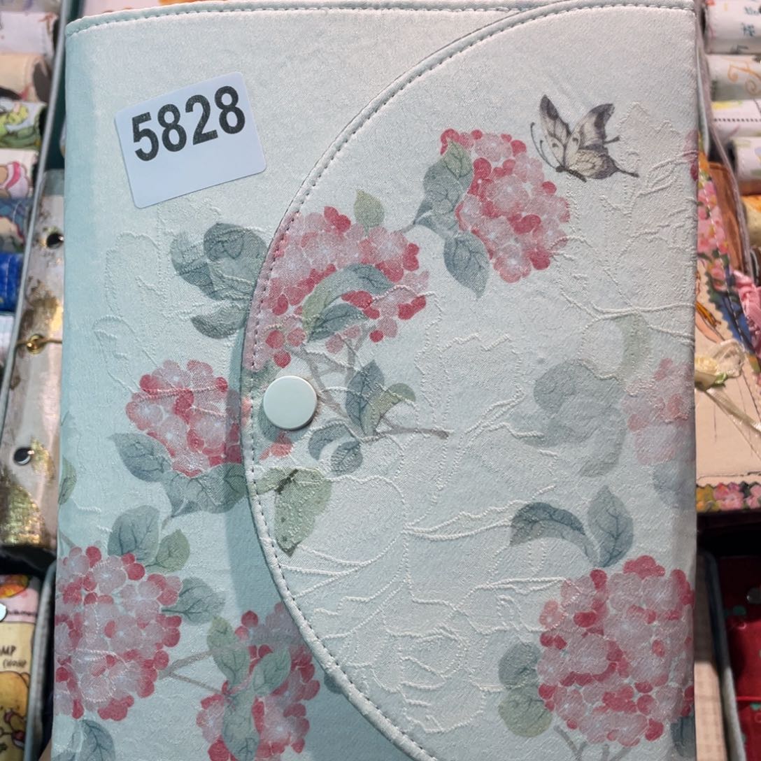 织绣A5 活页不加纸5828