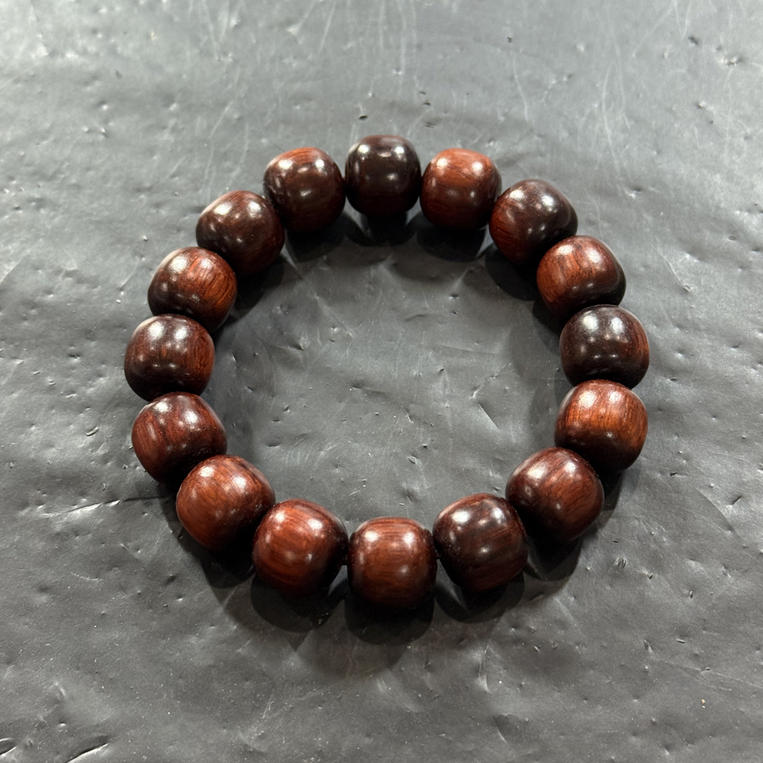 Z32 紫檀老型1.4cm单圈手串