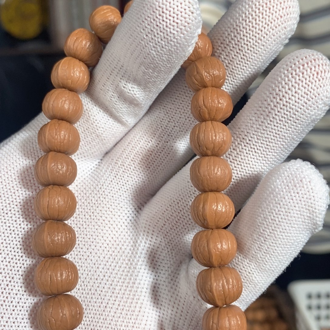 猴头核桃手串三维同尺南瓜11全品无暇