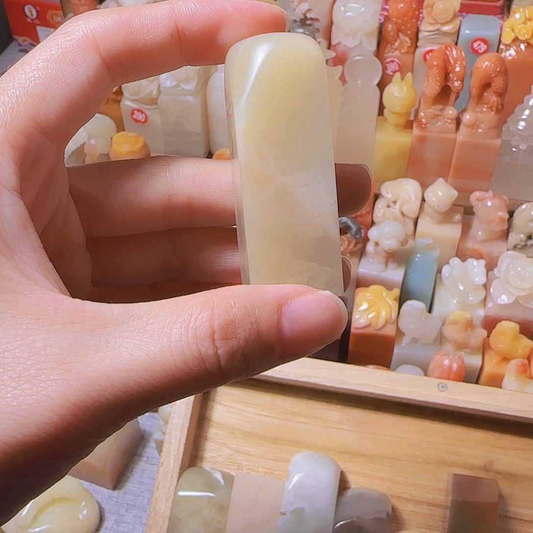 い***つ寿山石印石篆刻作品