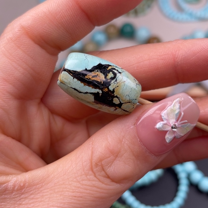 绿松石珠宝奇石未镶嵌