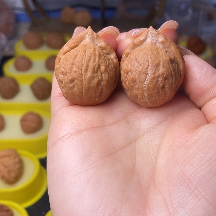 吊坠文玩核桃饺子形状