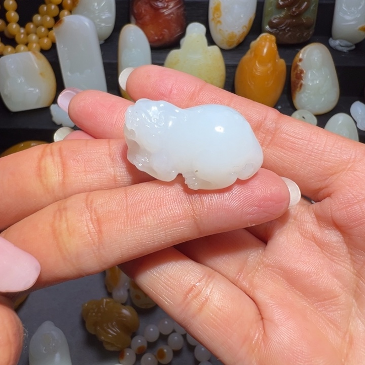 和田玉挂件未镶嵌