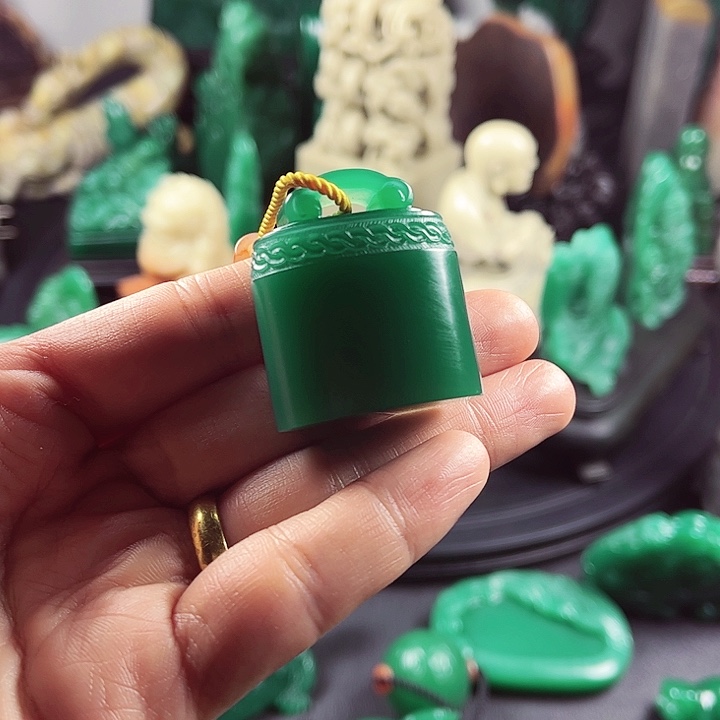 四川石雅安绿名贵石材