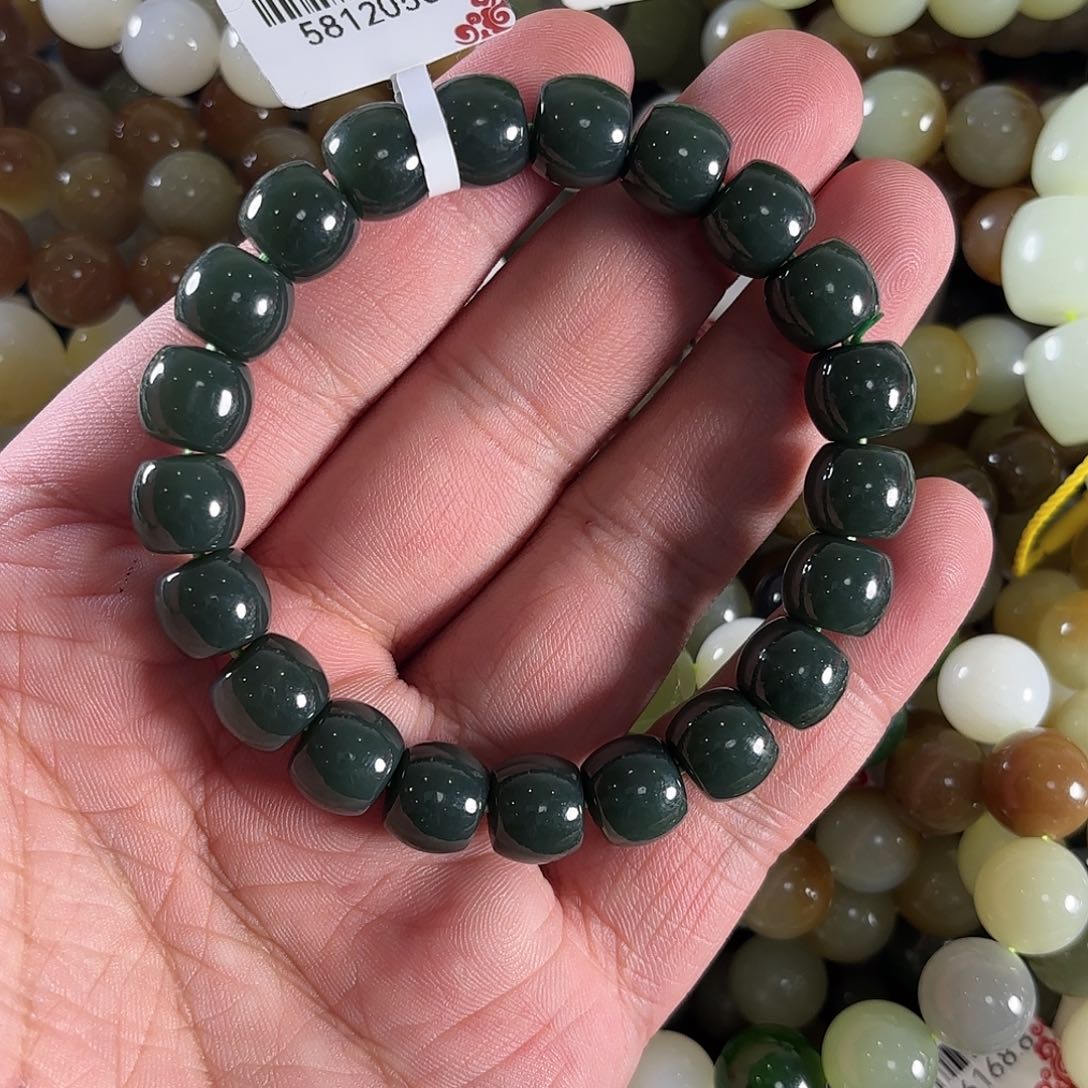 和田玉手链未镶嵌W81