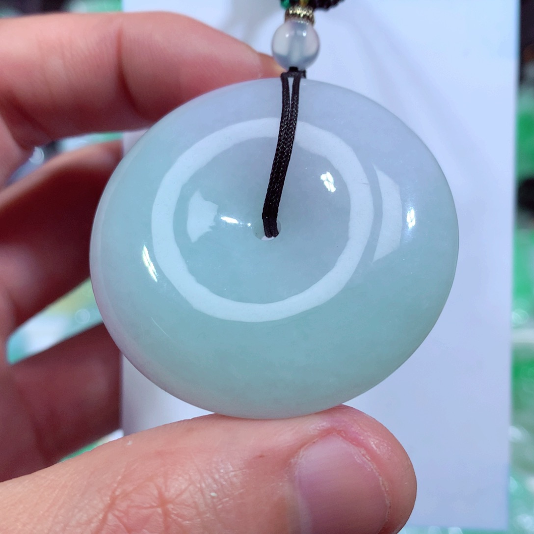 翡翠颈饰未镶嵌缅甸翡翠