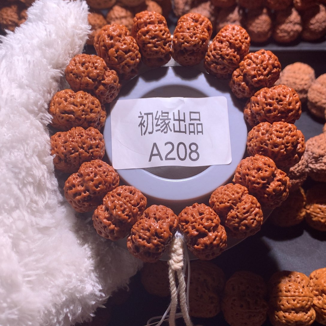 金刚菩提手串23尺夹板梅花